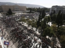 Десятки тисяч людей брали участь у демонстраціях протесту проти політики уряду щодо скорочення витрат 