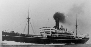 Із Неаполя до Йокогами Бомба, Чорний і Джура восени 1937-го пливли на японському кораблі ”Каторі Мару”. У кінці 1941-го судно було потоплене американцями 