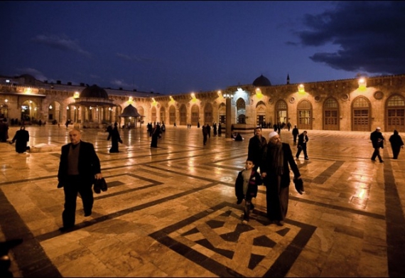 Мечеть Омейядов в Алеппо в мирное время