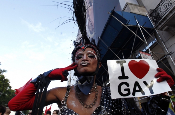 В Аргентине прошел гей-парад