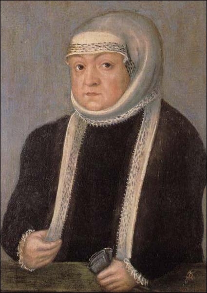 Портрети королеви Бони і короля Сигізмунда ІІ Августа створили в майстерні Лукаса Кранаха-молодшого в 1550-х. У той час мати і син вже були заклятими ворогами