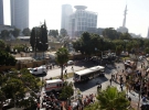 Бомба сработала на улице Шауль а-Мелех в центральной части города