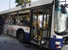 Взорвался пассажирский автобус, следовавший по маршруту номер 142