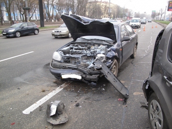 Ця аварія трапилась 24 листопада, вранці на проспекті Перемоги