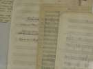 Нотные рукописи представляют наибольшую часть фондов композитора (676 дел)