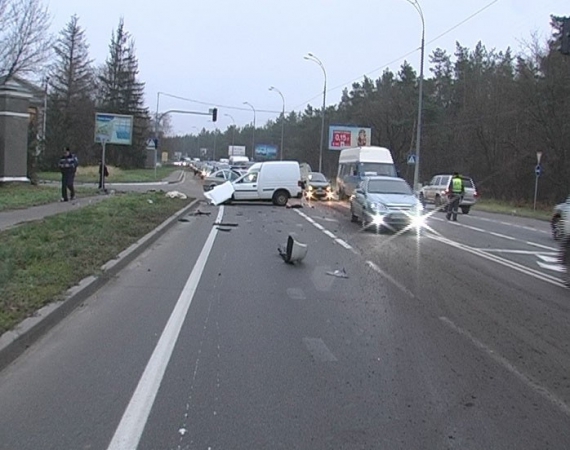 Аварія сталася вранці в понеділок