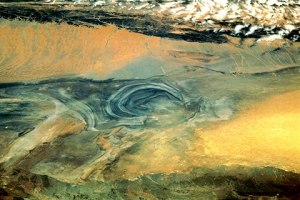 Спутниковый снимок Лоб-Нор