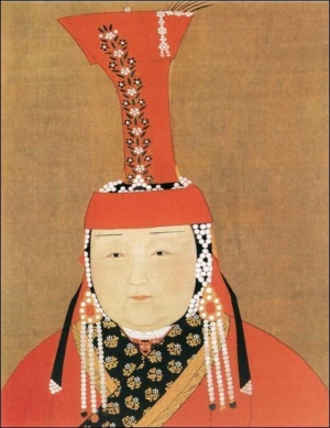 Любимая жена Чингисхана Борте. Их просватали, когда будущему правителю монголов было 8 или 9 лет. Она была на год старше. Вскоре после свадьбы Борте похитили воины из враждебного племени. Чингисхан ее отбил, но относительно отцовства их старшего сына ходили разные слухи