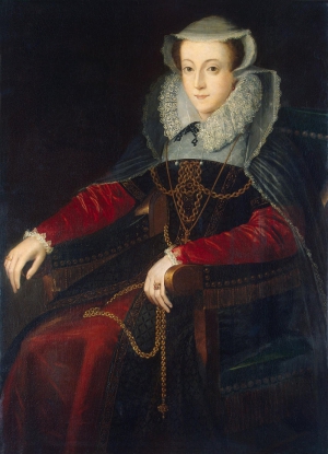 Один із прижиттєвих портретів королеви Шотландії Марії Стюарт, що зберігається в Ермітажі в Санкт-Петербурзі