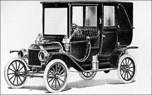  Автомобіль ”Форд Т” 1913 року випуску був призначений для перевезення пасажирів по місту 