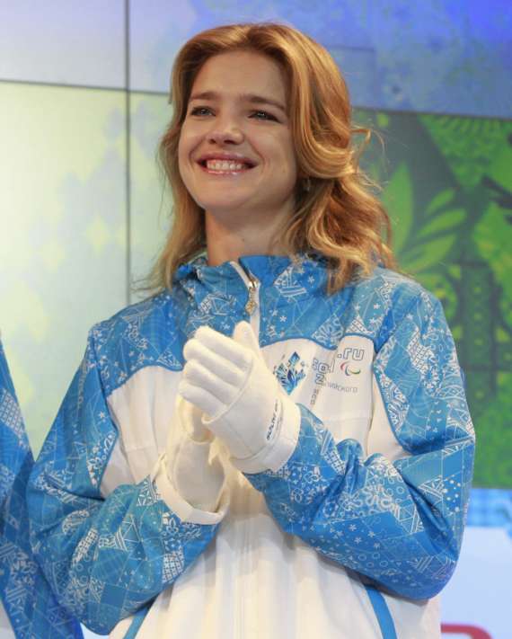 Наталья Водянова является послом зимней Олимпиады в Сочи-2014