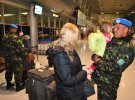 Украинские миротворцы вернулись из Либерии домой