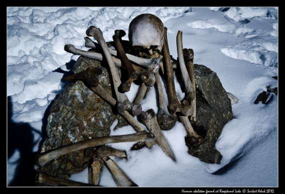 Холодне озеро чудово зберегло тисячолітні кістки.