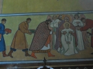 Дары Иисусу преподносят лица в княжеской и казацкой одежде