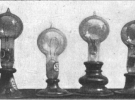 Ранние лампы накаливания Эдисона