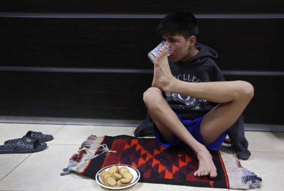 У 14-річного підлітка з народження немає рук, але є величезне бажання і рішучість завоювати золоту медаль на світових Паралімпійських іграх.