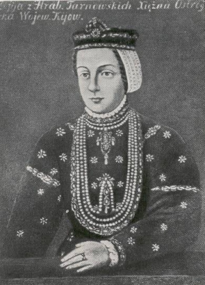 Жена Василия-Константина Острожского София происходила из польского магнатского рода Тарновских. Имели трех сыновей - Януша (1554-1620), Константина (ум. 1588-го), Александра (1571-1603), и двух дочерей - Елизавету (ум. 1599-го) и Екатерину (ум. 1579-го)