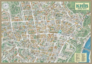 Карта Києва (центр)