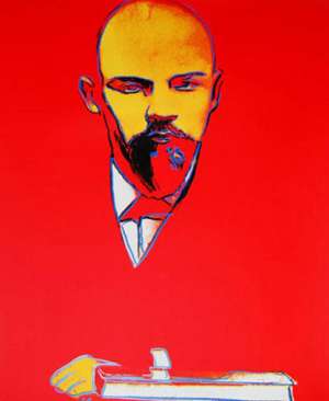 Картина Энди Уорхола &quot;Красный Ленин&quot;