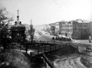 1860 год. Крещатик, вид от Европейской площади