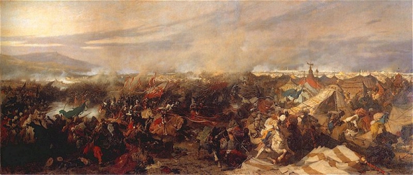 &quot;Битва под Веной&quot;, (1863) Юзеф Брандт
