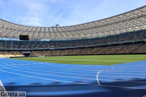 Легкоатлетам сподобалися бігові доріжки &quot;Олімпійського&quot;