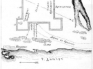 План Д. Яворницкого крепости в Кодаке, 1888 г.