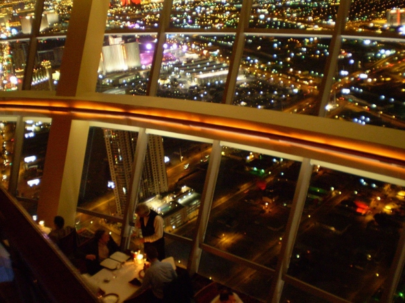 Top of the World. Отель Stratosphere, Лас Вегас, США
