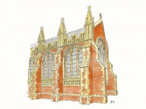 Реконструкція церкви, де був похований Річард III