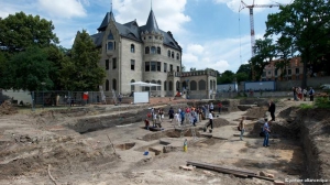 Место раскопок