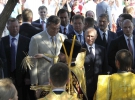 Янукович и Путин приняли участие в мероприятиях по случаю празднования 1025-летия Крещения Руси