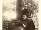 Леся Українка з тіткою Олександрою Косач-Шимановською