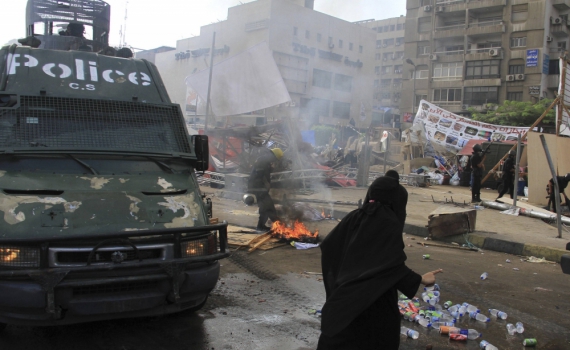 Акции исламистов начались практически сразу после того, как военные отстранили экс-президента Мурси от власти 3 июля