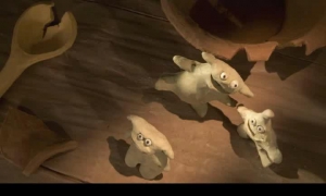 Так злидні зображені у відомому одноіменному мультфільмі 2005 року