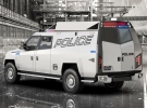  TX7 MMV
Это – Carbon Motors TX7 Multi Mission Vehicle – спецфургон, который вот-вот должен сменить полицейские рыдваны Ford Crown Victoria и присягнуть на верность Америке.

 
