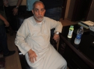 Духовного лидера египетских &quot;Братьев-мусульман&quot; арестовали. На этом фото показано, как он сидит в полицейском участке