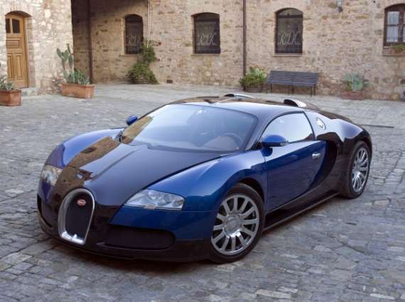 Перше місце в рейтингу зайняв гіперкар Bugatti Veyron