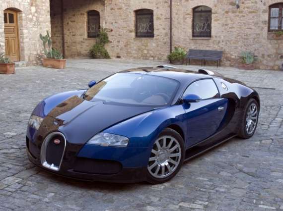 Первое место в рейтинге занял гиперкар Bugatti Veyron