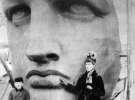 Розпакування голови Статуї Свободи, 1885 рік.