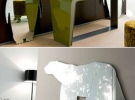 Зеркала Pingui и Orso - стильная и забавная мебель в виде животных 