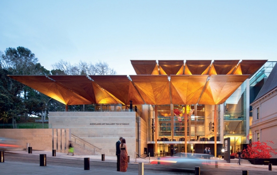 Здание года и победитель в номинации «Культурный объект»: Арт-галерея Окленда, Новая Зеландия