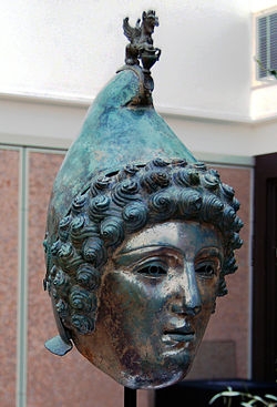 Римский кавалерийский шлем из Кросбери Гаррет