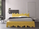 Bolzan Letti Cubed Bed - асиметричне дизайнерське ліжко від Francesca Paduano