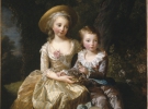 Дети Марии Антуанетты Мария-Терезия Шарлотта – мадам Руаяль и дофин Луи-Шарль