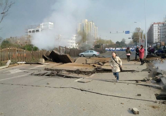 Взрыв произошел во время ремонтных работ в пятницу около 10.00 по местному времени