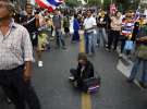 Акция в тайской столице накануне стала самой массовой. Участие в ней приняли более ста тысяч человек 