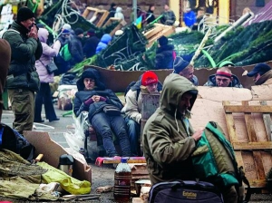 Київ. Майдан Незалежності. 6 грудня 2013 року