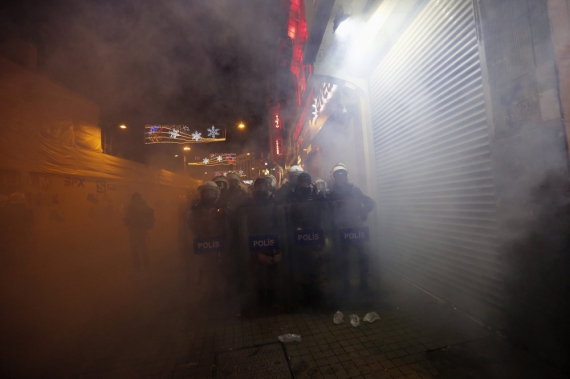 Протесты в Стамбуле