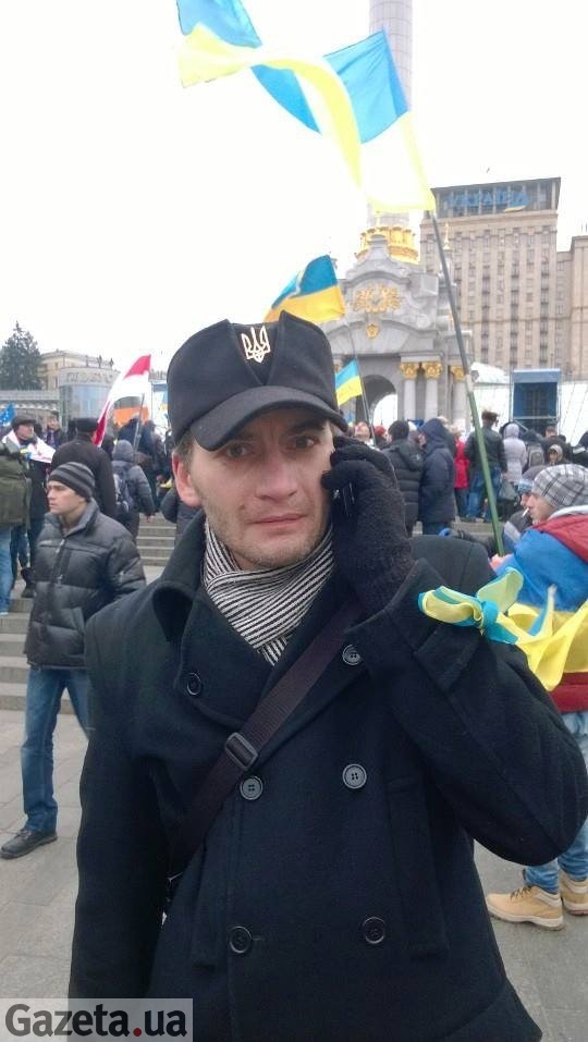 Станислав Власов на киевском Евромайдане