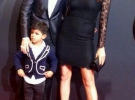 Кріштіану Роналду із сином та подругою-моделлю Іриною Шейк